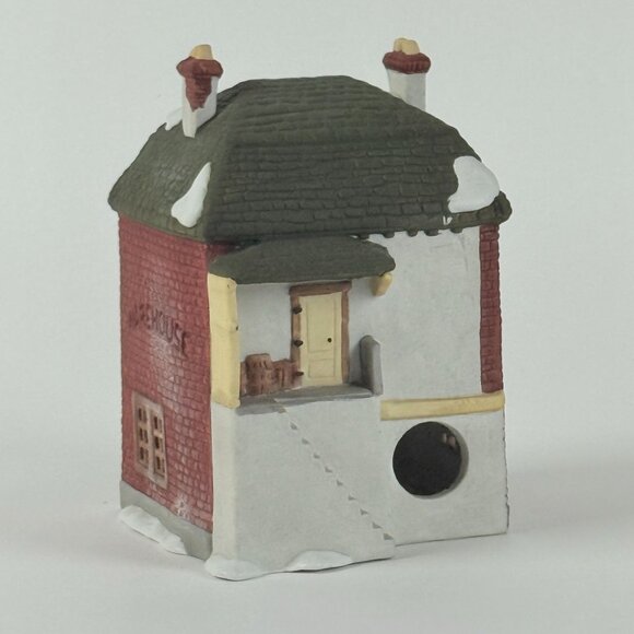 Dept 56 Heritage Village 1986 A Christmas Carol Fezziwigs Warehouse Lighted Chri - Picture 5 of 7